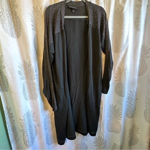 Lane Bryant Sparkle Maxi Cardigan